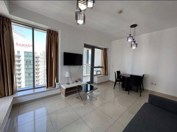 Downtown Apartments With Fountain And Burj Khalifa View Дубай Экстерьер фото